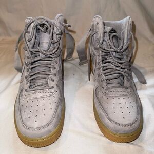 Nike Gray High-Top Sneakers